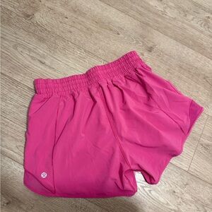 lululemon athletica Women's Vibrant Pink Athletic Shorts